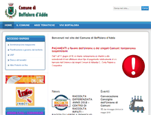 Tablet Screenshot of comune.boffaloradadda.lo.it
